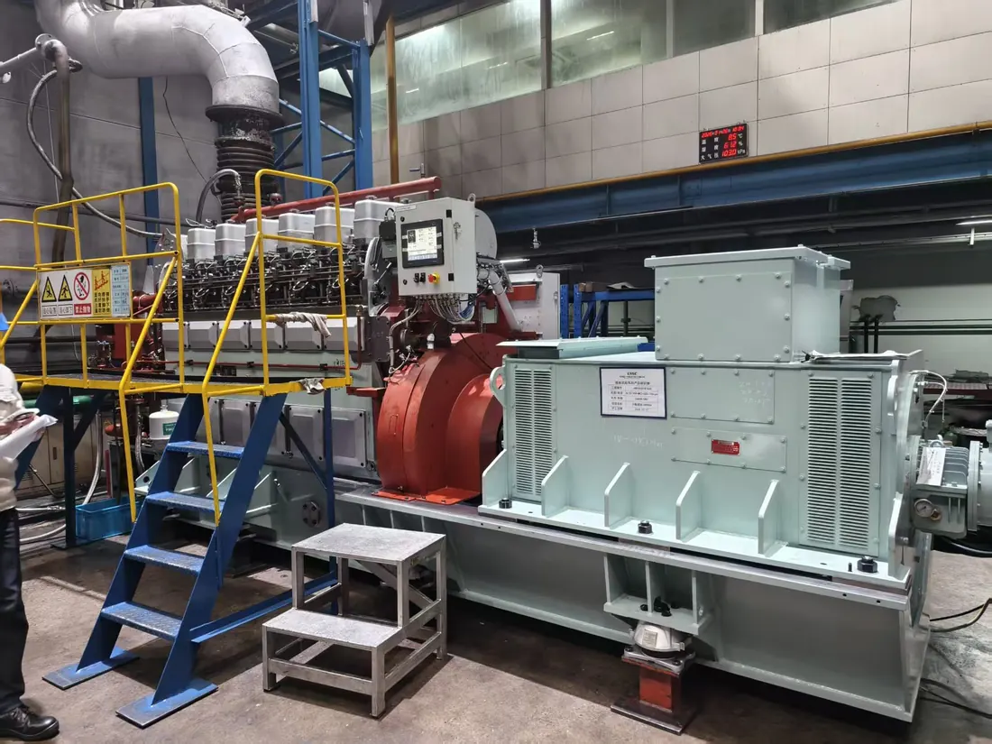 Generator package in a workshop test environment