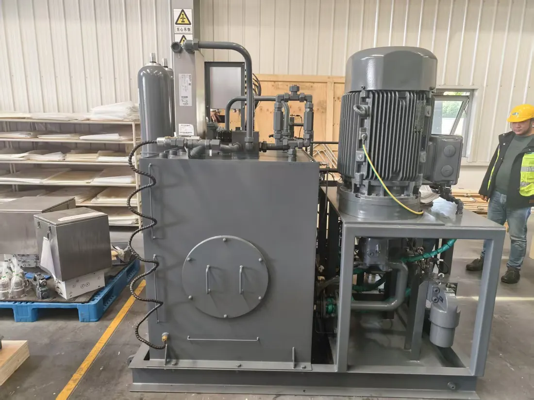 Skid-mounted engineered equipment prepared in a workshop